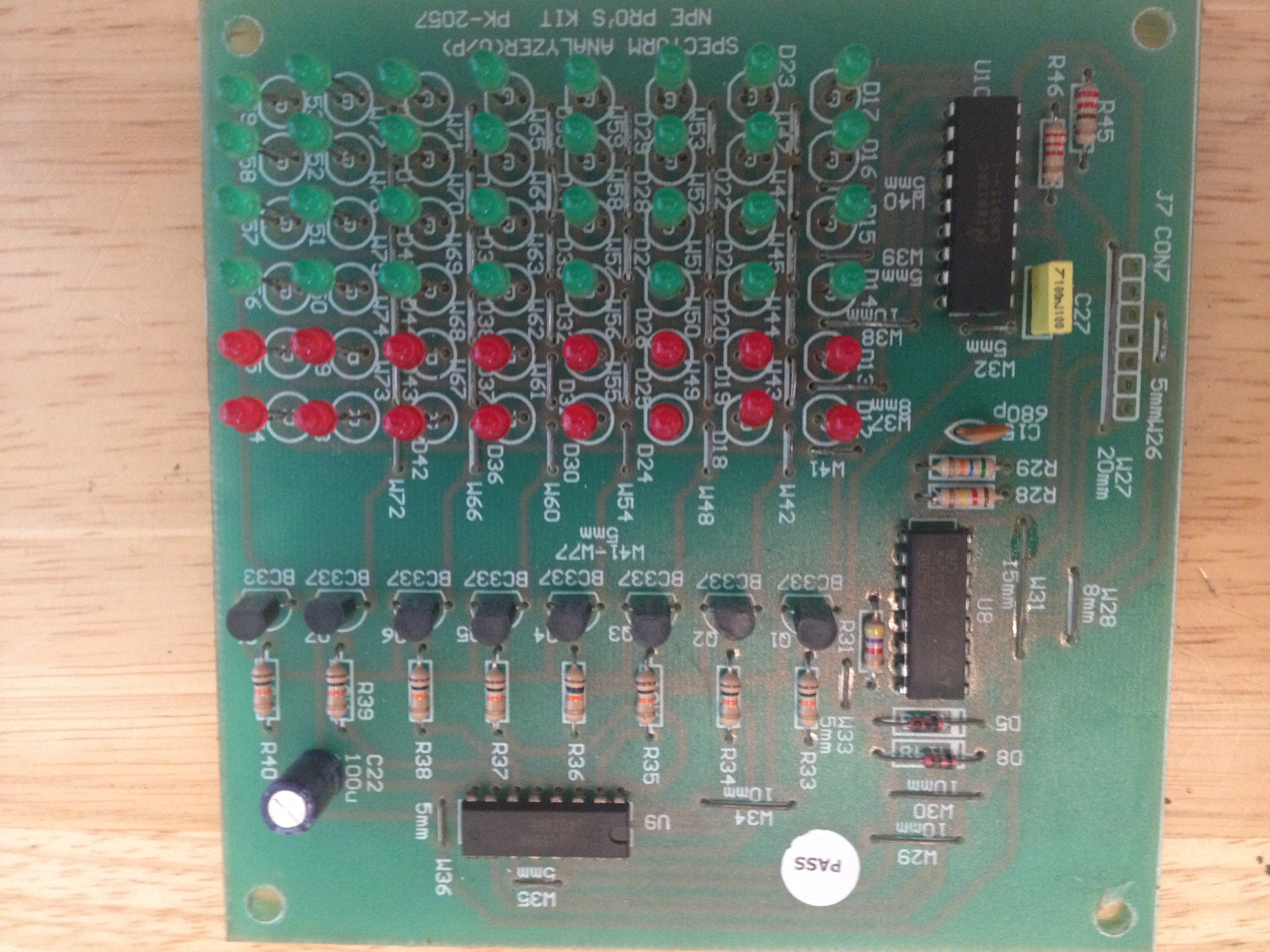 Schematic sucks – so here are the photos of the board